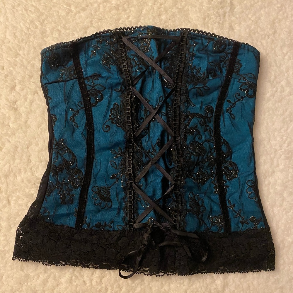 TURQUOISE CORSET!